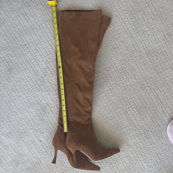 STAUD Shoes - NWT STAUD KNEE HIGH BOOT - TAN SUEDE - 37